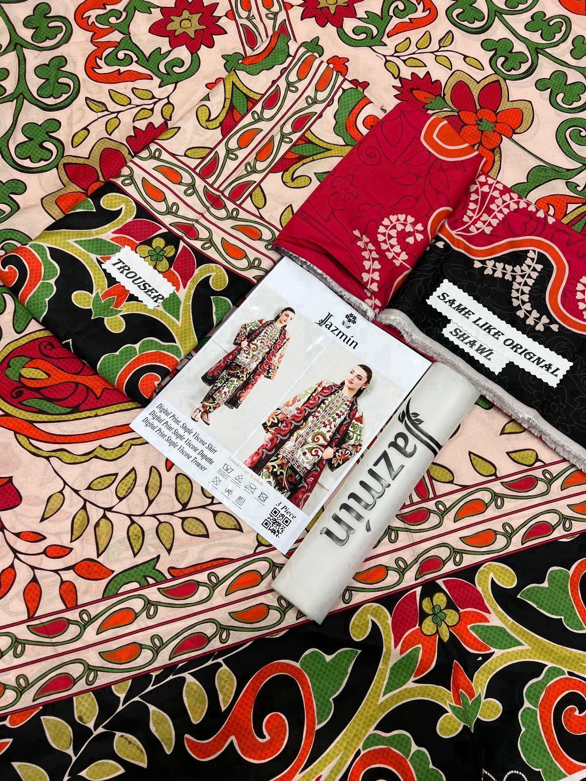 Viscose 3-Piece Suit - Winter Collection Warmth & Style Combined!