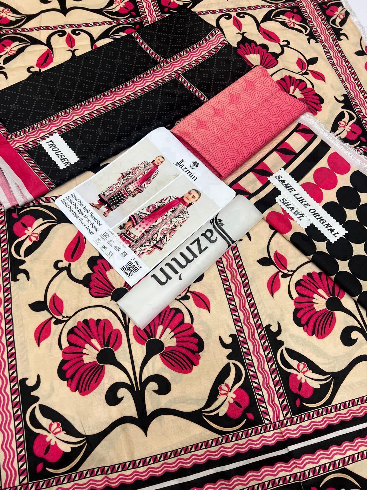 Viscose 3-Piece Suit - Winter Collection Warmth & Style Combined!