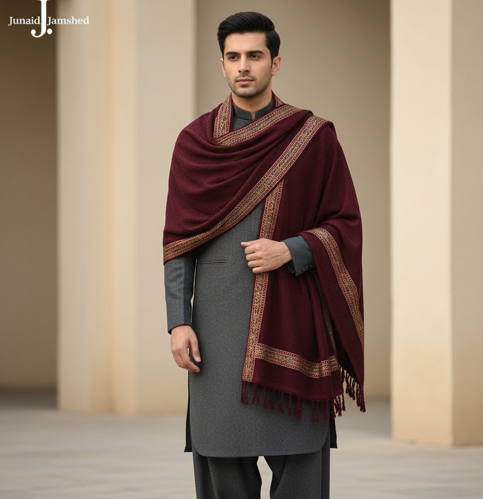 Men’s Velvet Shawl | Winter Luxury Collection