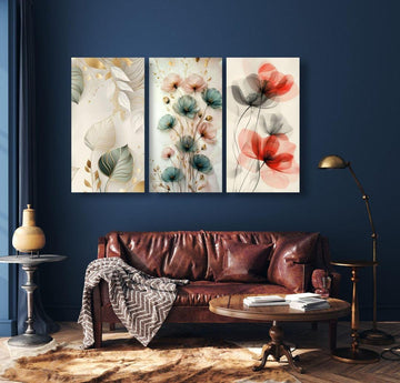 Multicolor 3D Calligraphy Wall Frame - 3 Pcs of Elegance