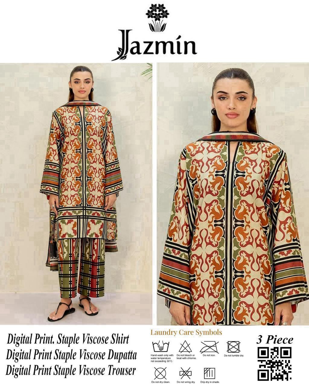 Viscose 3-Piece Suit - Winter Collection Warmth & Style Combined!