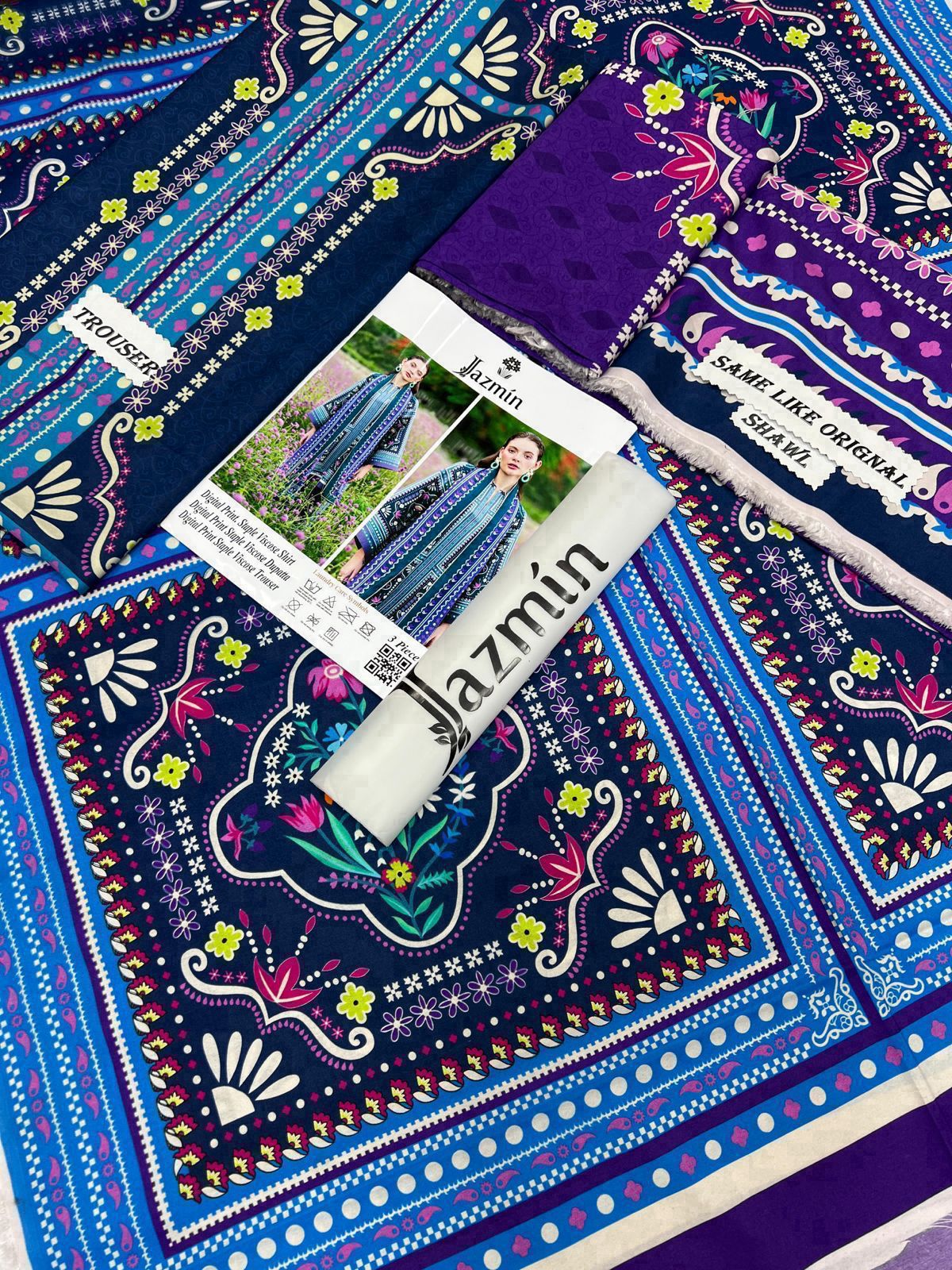 Viscose 3-Piece Suit - Winter Collection Warmth & Style Combined!